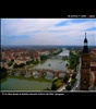 Rio Ebro desde la Basilica Nuestra Señora del Pilar. Zaragoza. España